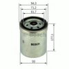 BOSCH 1 457 434 180 Fuel filter